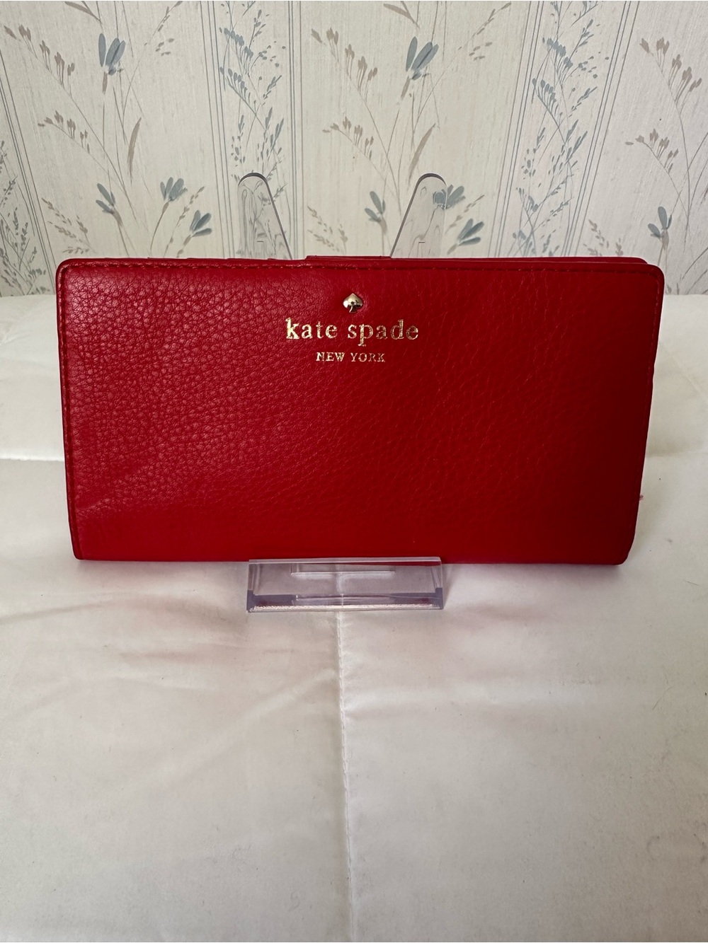 Kate Spade Red Leather Wallet